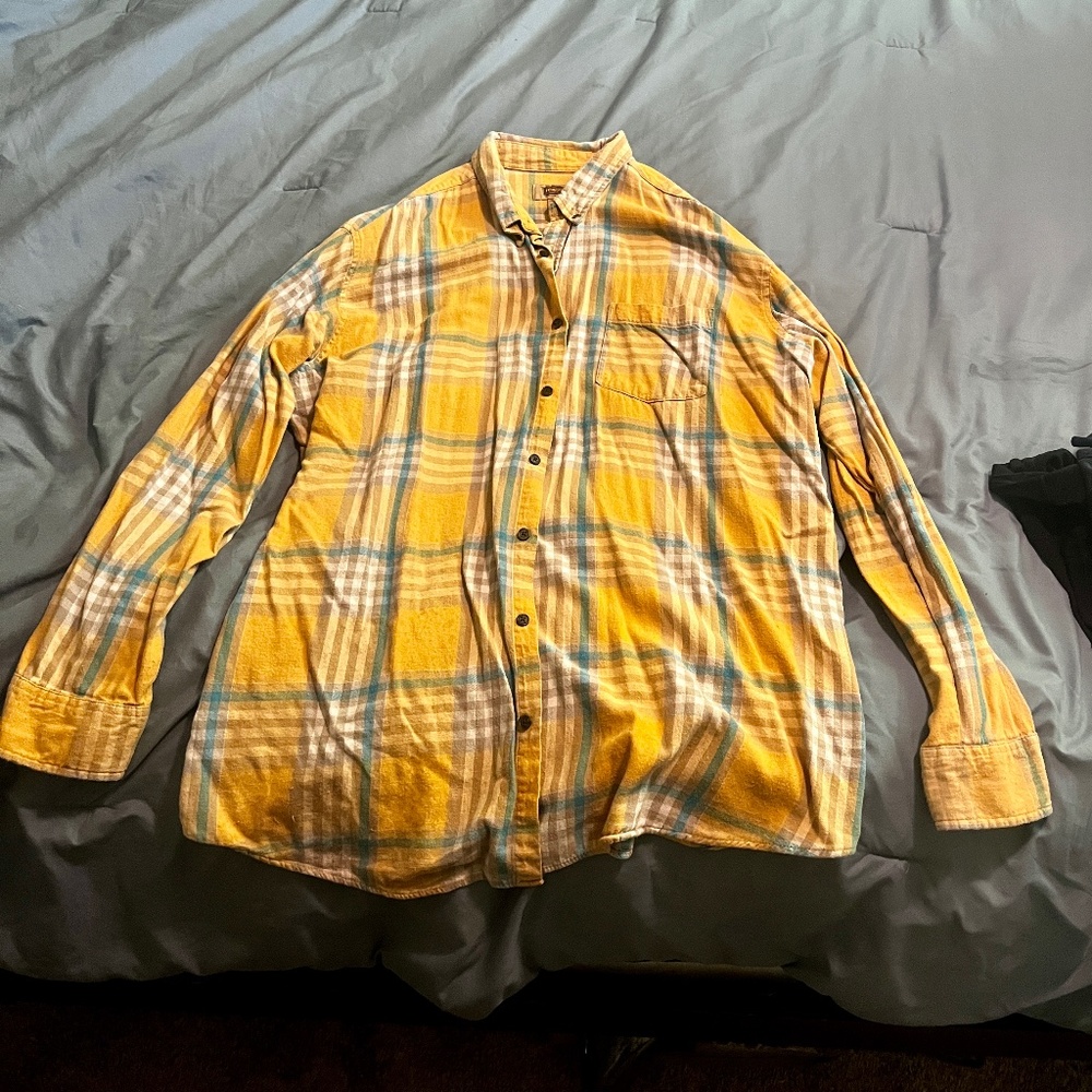 Foundry Yellow Flannel XXL